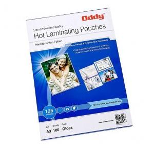 Oddy Lamination Pouches A3 Size 125 Micron (Pack of 100 Pcs)